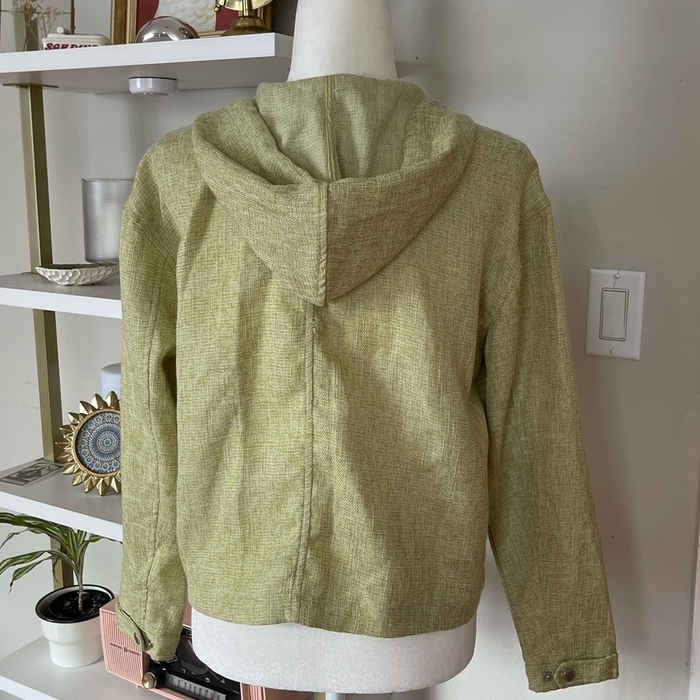 Avec Les Filles Olive Green Women's Jacket Size M - Picture 4 of 8